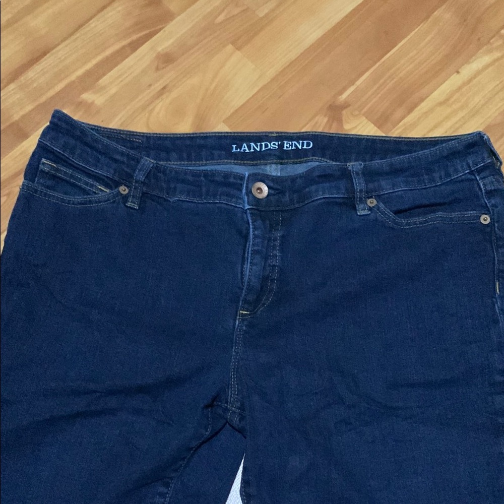 Lands’ End Slim Leg size 16 Jeans